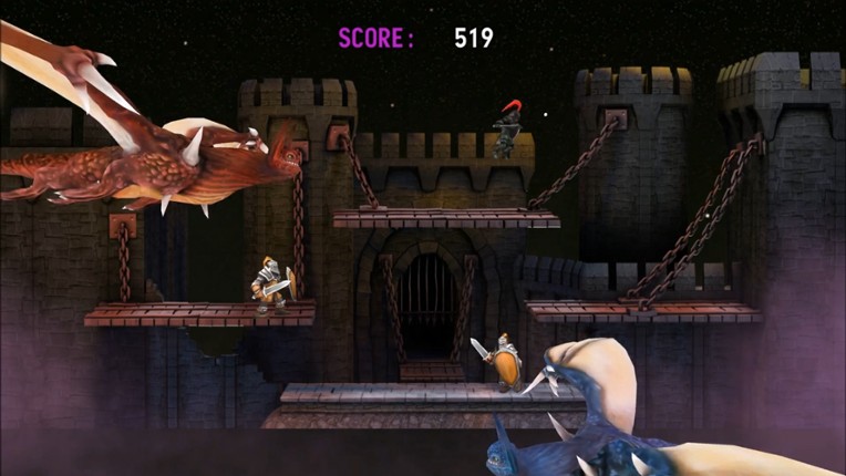 Escape From The Dragons screenshot