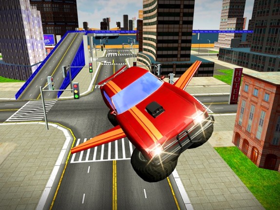 Flying Monster Truck Drive – 3D Lorry Simulator screenshot