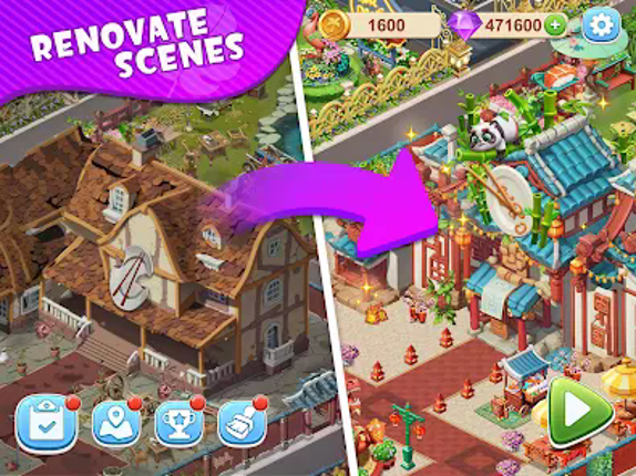 Seaside Mania: Hotel Dash Game screenshot