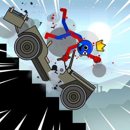 Ragdoll Dismount: Stickman Fly Image