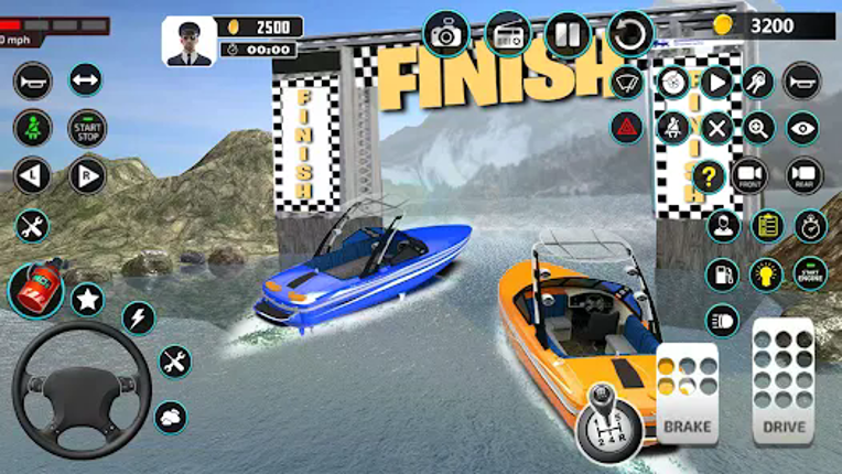 Crazy Boat Racing: Boat games screenshot