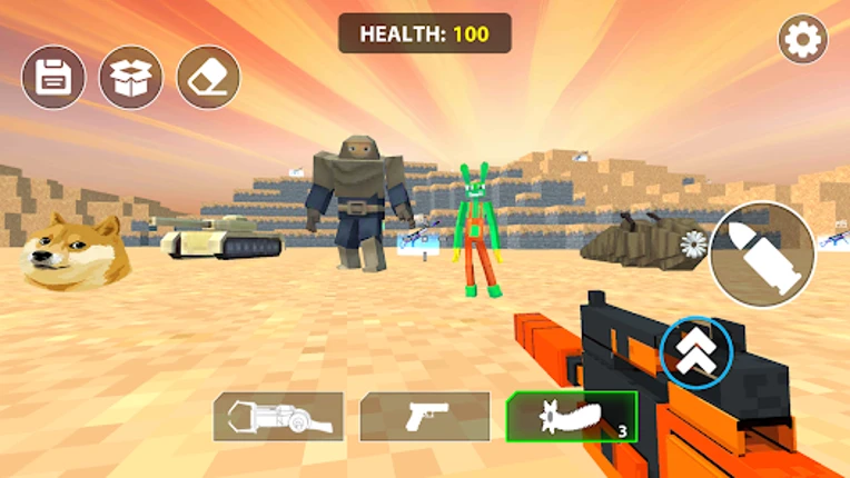 Sandbox Craft Shooter Survival screenshot
