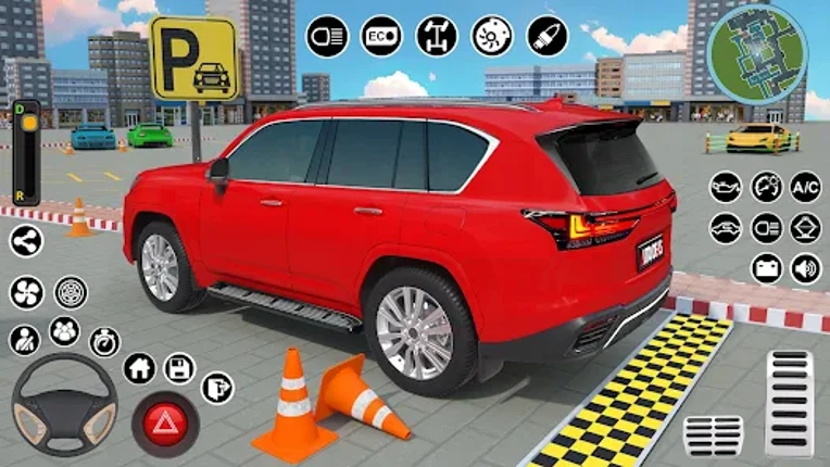 Real Prado Game: Parking Zone screenshot