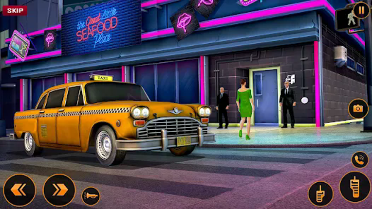 Taxi Driver: Crazy Taxi Games. screenshot
