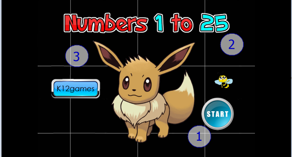 Games like Poke Numbers 1 to 25