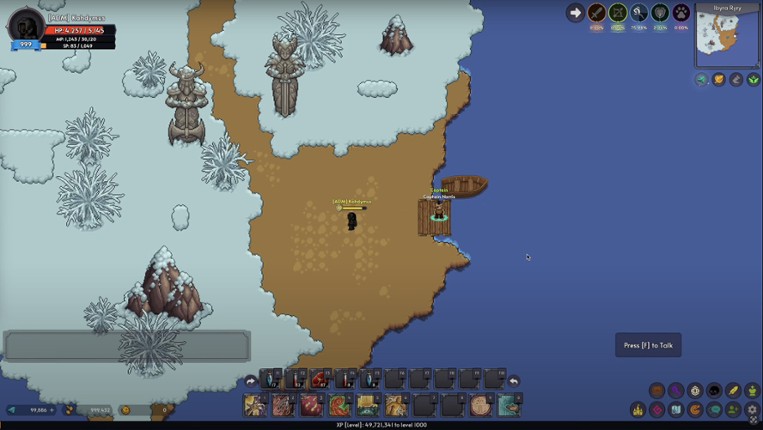 Grind Hero: MMORPG screenshot