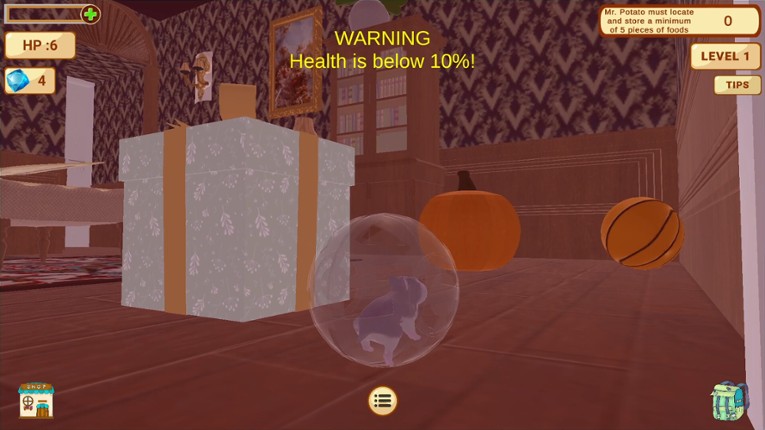 Hamsterball: Potato's Great Escape screenshot