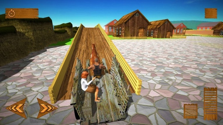 Horse Carriage Transporter – Pick &amp; Drop Simulator screenshot