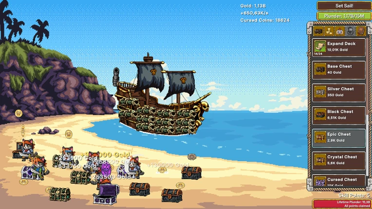Idle Purrates Clicker Image