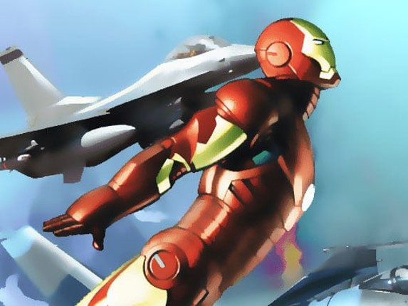 Iron Man Plane War Game Cover