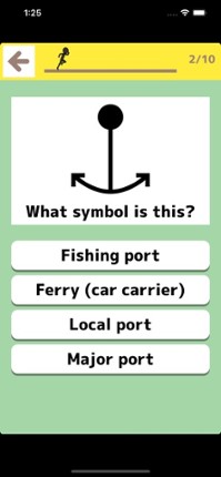 Japanese map symbols screenshot