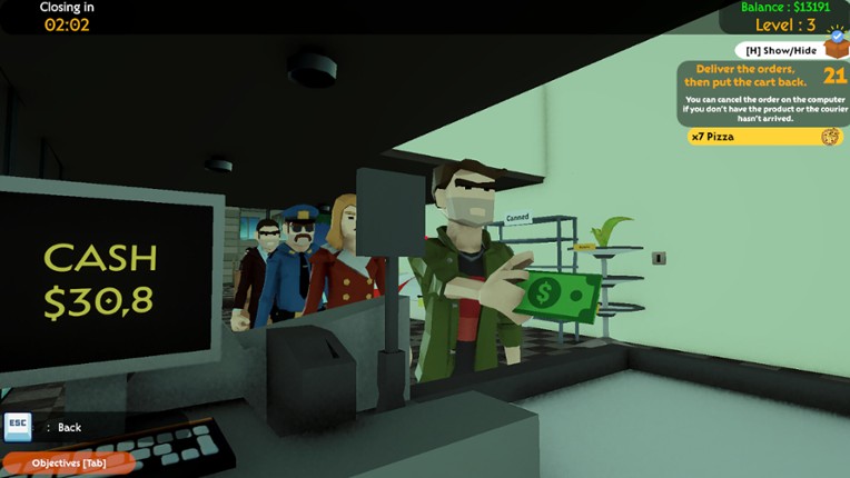 Market Simulation: Rush Hour screenshot