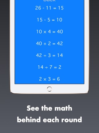 Mental Math - Quick math game screenshot