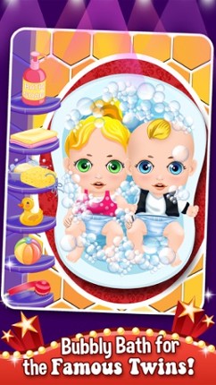 Mommy's Celebrity New Born Twins Doctor - newborn babies salon games! screenshot