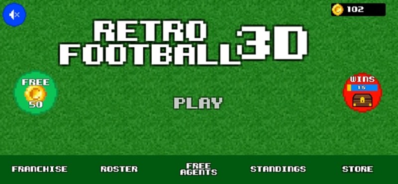 Retro Football 3D screenshot