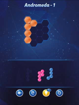 Space Hexa Puzzle Image
