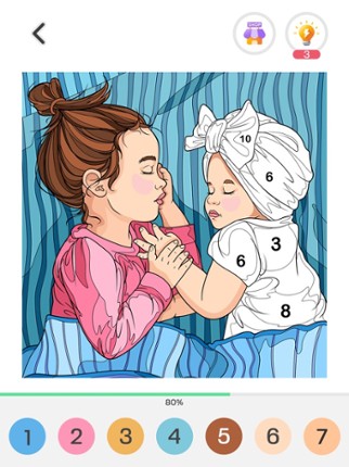 Tap Color Pro: Color By Number screenshot