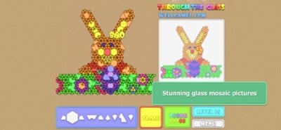 Through the Glass: Mosaic Game Image