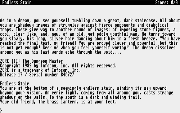 Zork III: The Dungeon Master Image