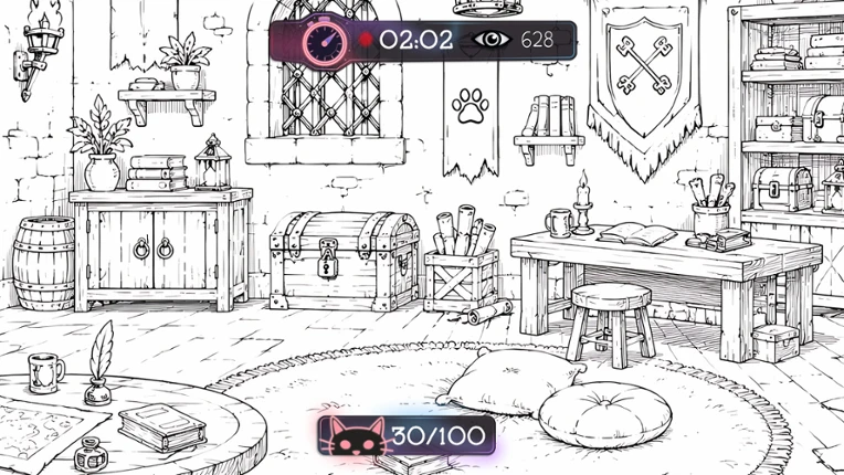 100 Hidden Cats Stream Live Image