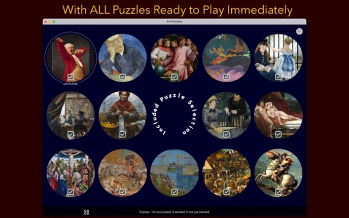 Art Puzzles screenshot