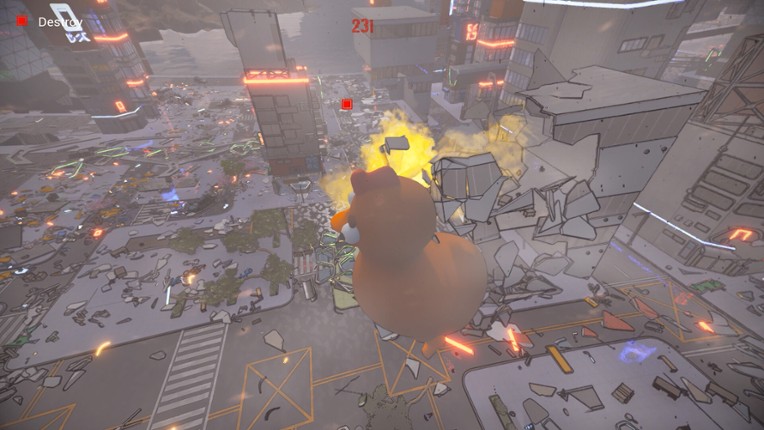 Chickzilla screenshot