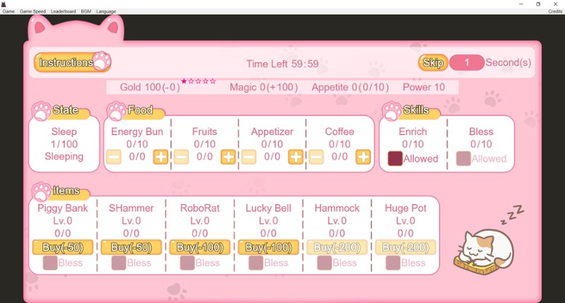 Numeric Demon Cat screenshot