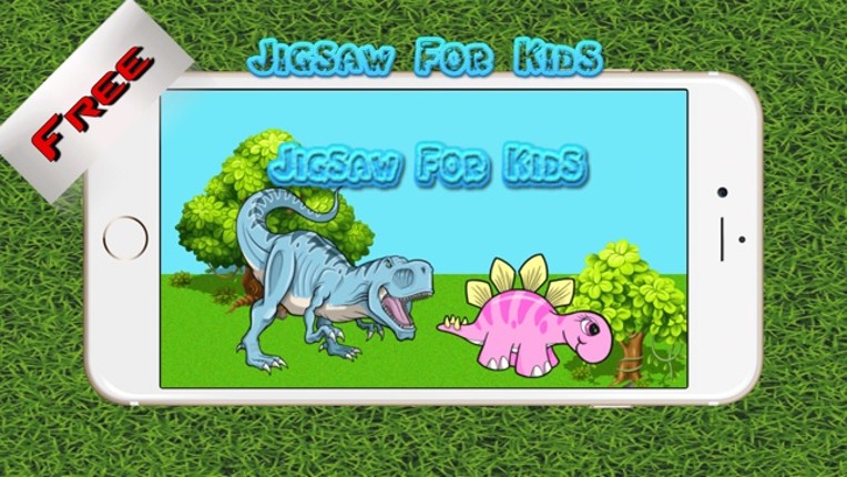 Dinosaur Jigsaw Puzzle Kids - Puzzles Games Education Learning Free For Toddler and Preschool screenshot