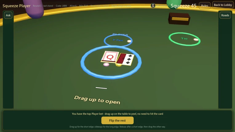 Duel Baccarat screenshot