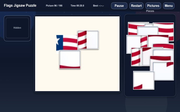 Flags Jigsaw Puzzle APG screenshot