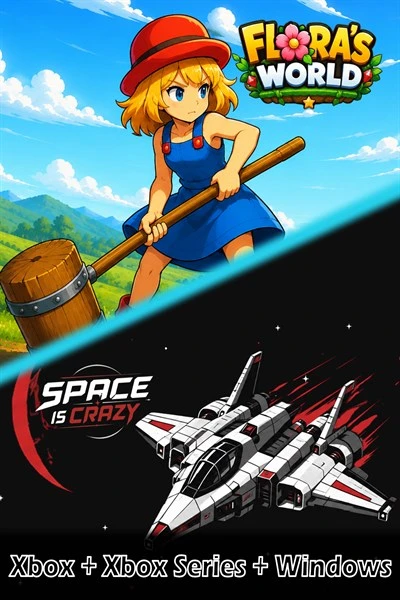 Games like Flora's World & Space Is Crazy (Bundle)