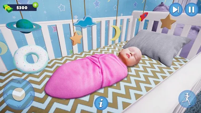 Pregnant Mother Baby Care Sim Image