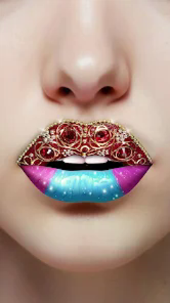 Lip Art Beauty DIY Makeup Game Image