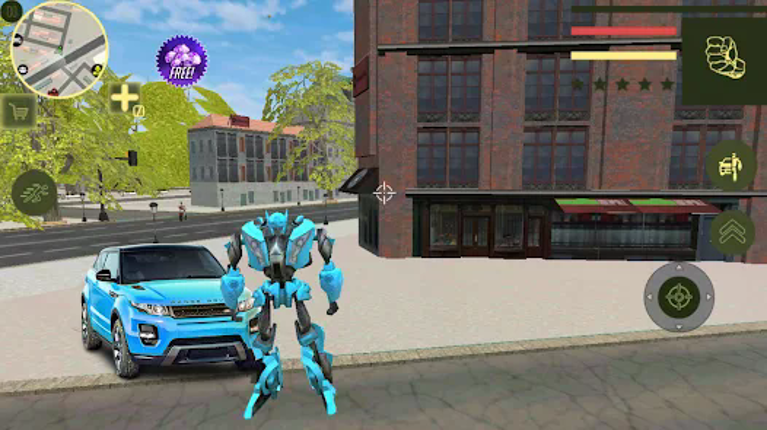 Super Car Robot Transforme Fut Image