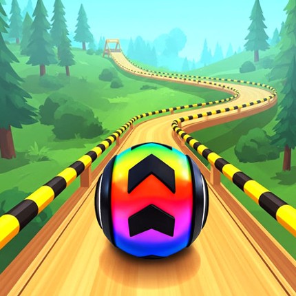 Sky Parkour Run: Ball Game Image