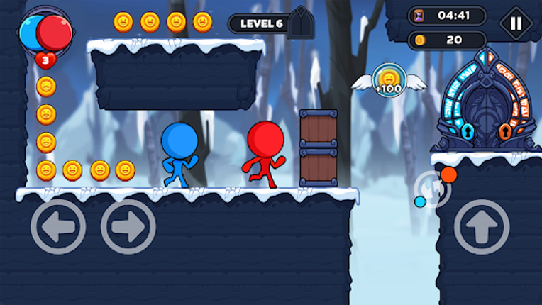 Stick Red Blue: Horror Escape screenshot