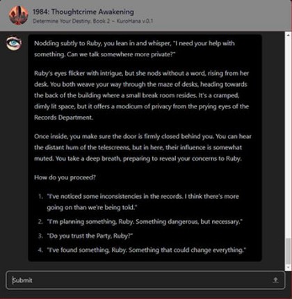 1984: Thoughtcrime Awakening Image