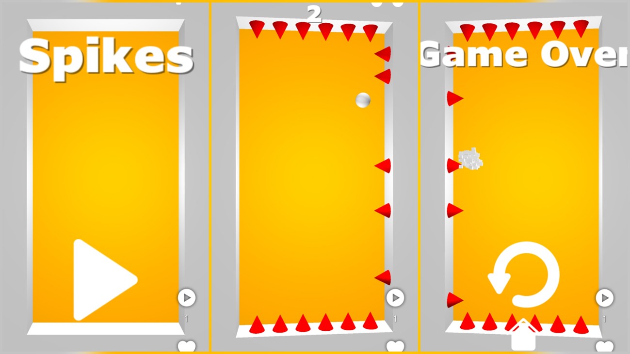 Games like Spikes Buildbox Template