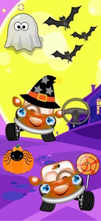 Halloween Car Puzzle Game FULL screenshot