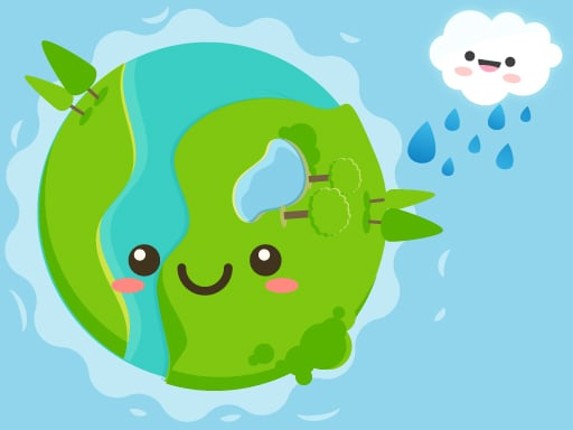 Happy Green Earth Image