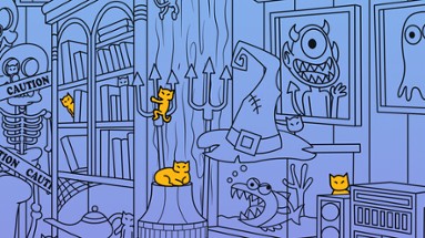 Hidden Cats: Halloween Image