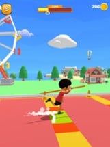 Javelin Throw 3D Image