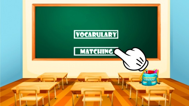Learn Vocabulary A to Z and Matching Shadow Games screenshot