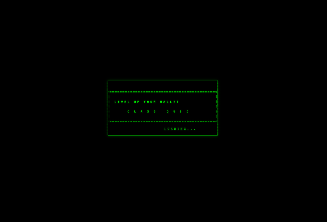 Games like Level Up Your Wallet Class Picker