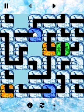 Lost Polar Bear - block puzzle game Image