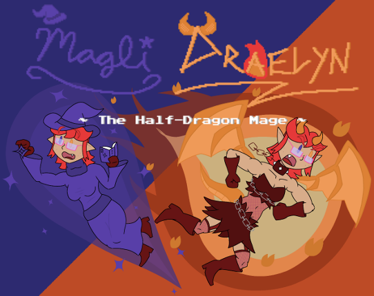 Magli Draelyn the Half-Dragon Mage Game Cover