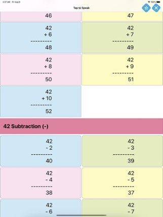 Math learner: Brain booster screenshot