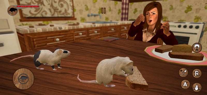 Mouse Escape Life Simulator 3D Image