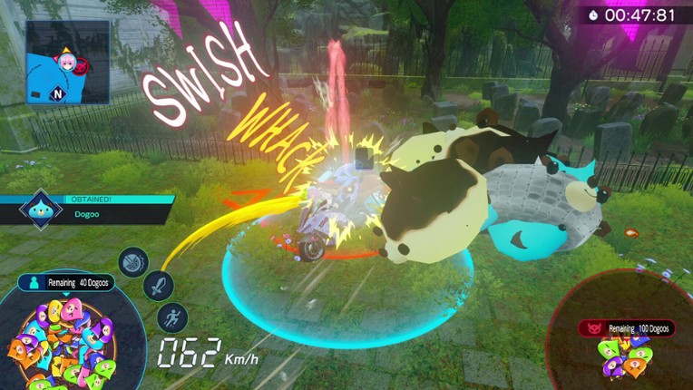 Neptunia Riders VS Dogoos screenshot