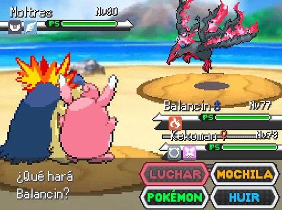 Pokémon Añil screenshot